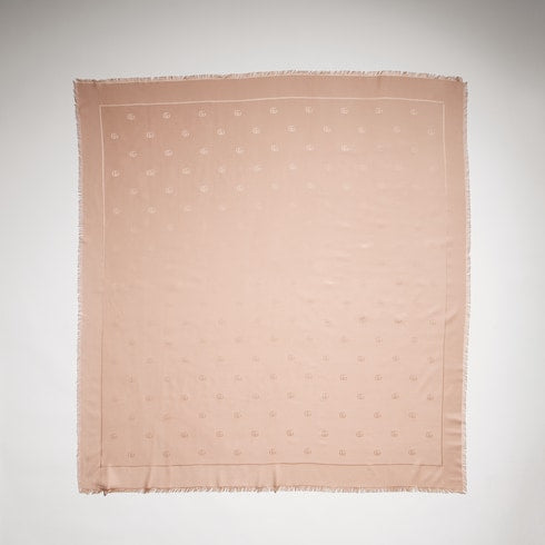 Double G silk wool shawl