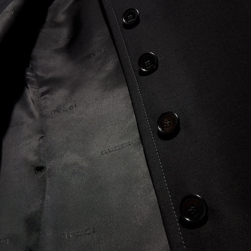 Linen blend caban