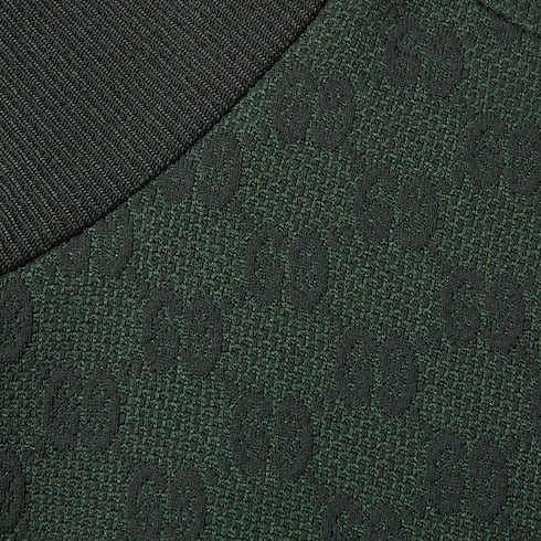 GG technical jersey zip jacket