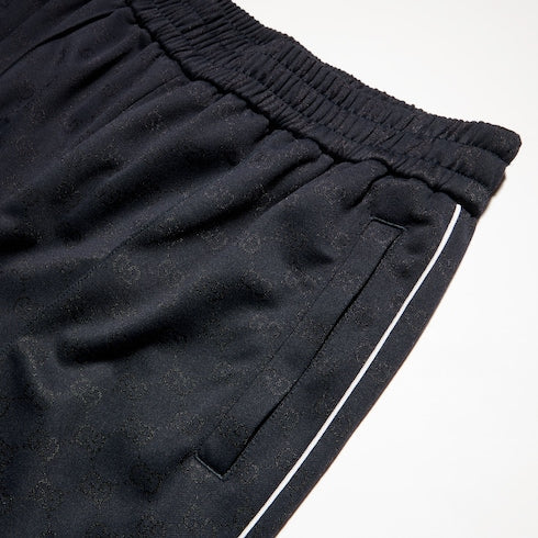 GG nylon and jersey pant