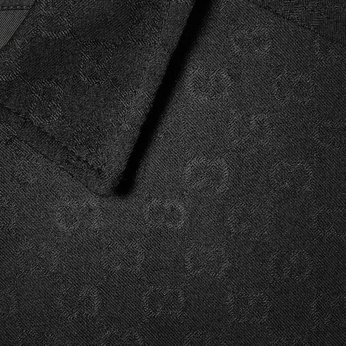 GG wool zip jacket