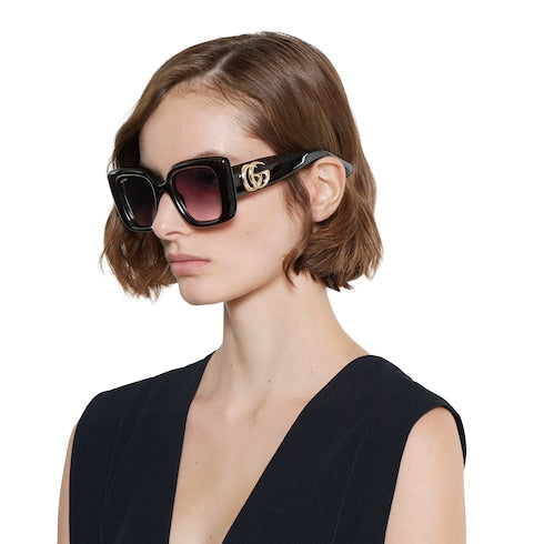 Butterfly frame sunglasses