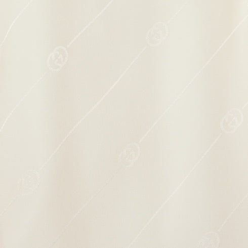 Silk crêpe satin Interlocking G shirt