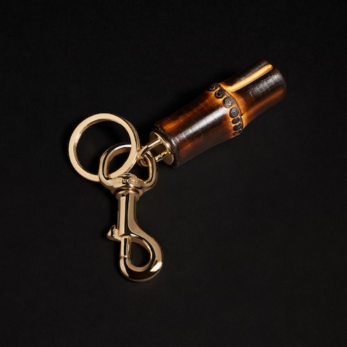 Bamboo keychain