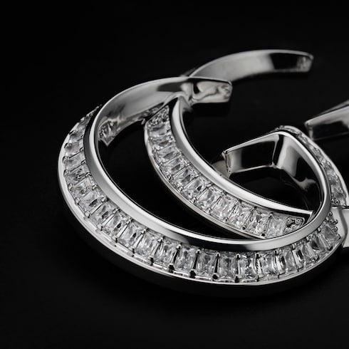 GG Marmont crystal brooch