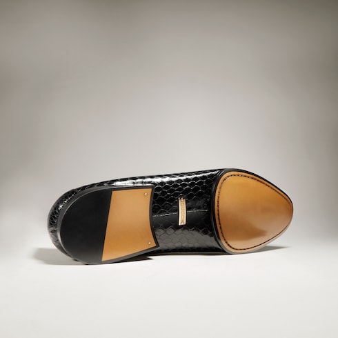 Men's Giacomo python loafer