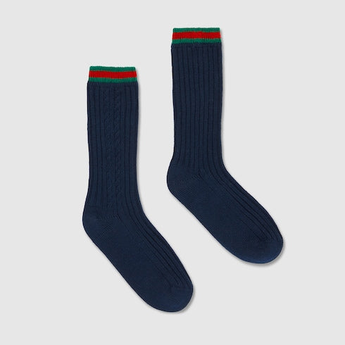 Children's cotton socks with Web