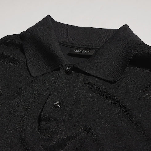 GG technical jersey jacquard polo shirt
