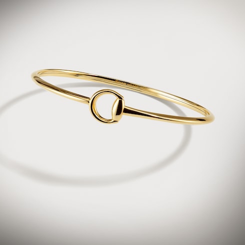 Gucci Horsebit 18k bangle bracelet