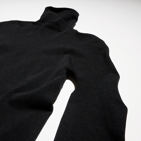 Seamless stretch nylon jersey top