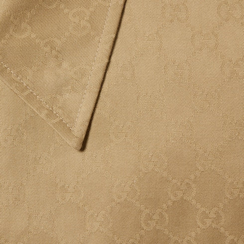 GG cotton gabardine jacket
