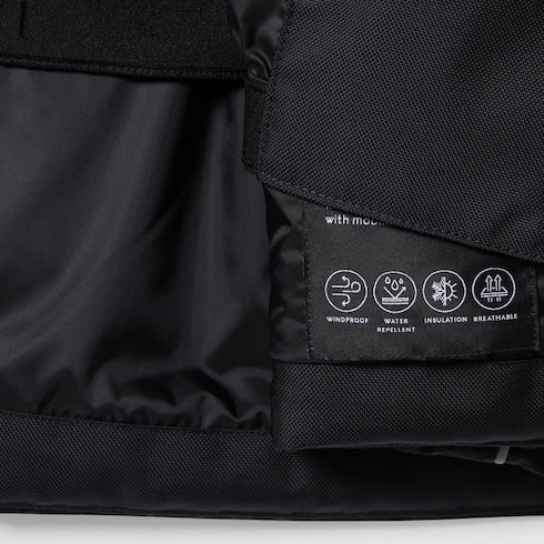 GG technical fabric jacquard jacket