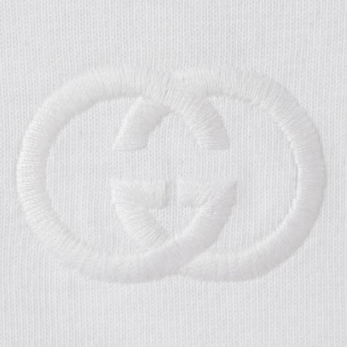 Cotton jersey T-shirt with embroidery