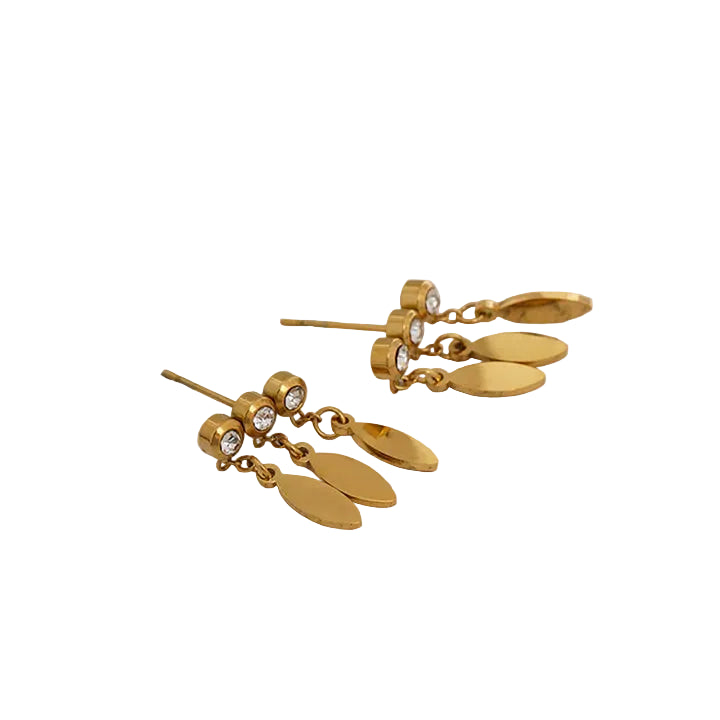 Celovia Crystal Drop Earrings