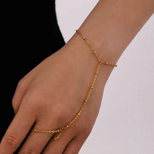 Celovia Beaded Hand Chain