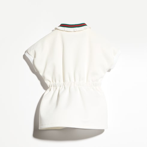 Baby jersey dress with Web