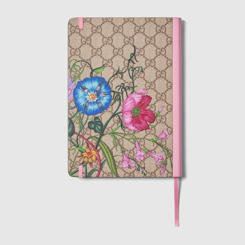 Large GG notebook with print