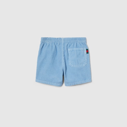 Baby velvet corduroy shorts