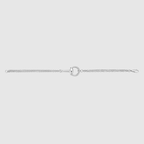 Gucci Horsebit diamond 18k bracelet