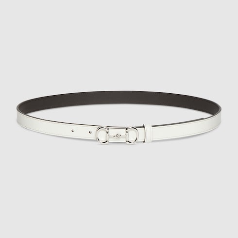 Thin belt with Horsebit buckle