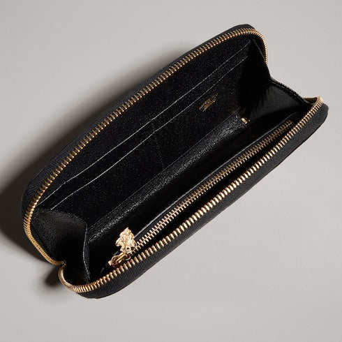 Zip around wallet with bamboo