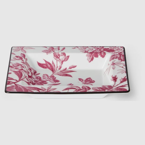 Herbarium print small trinket tray