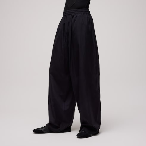 Cotton acetate faille pants