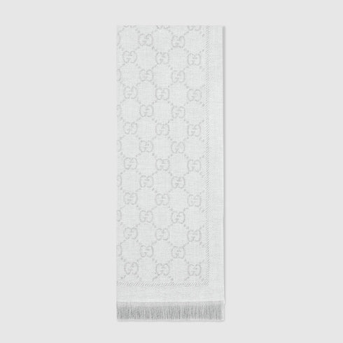 GG wool scarf