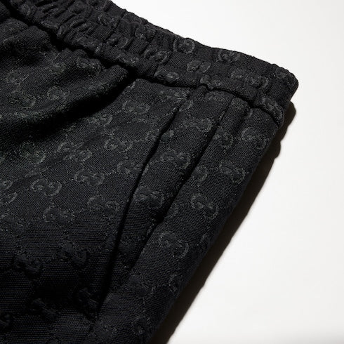 GG cotton blend canvas pant