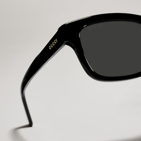 Rectangular-frame sunglasses