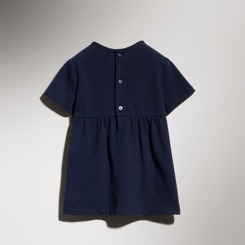 Baby cotton dress with Web