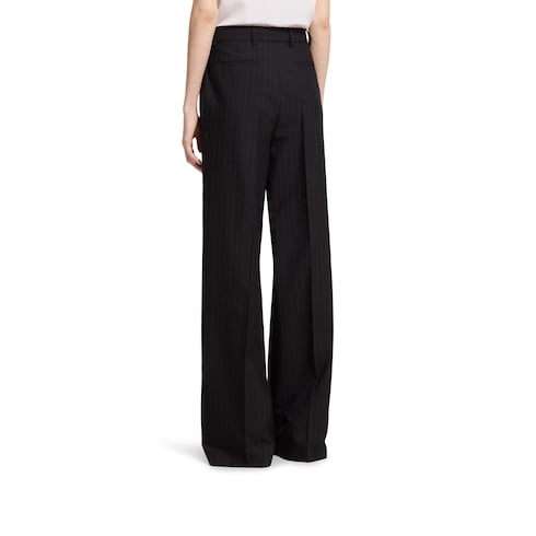 Pinstripe Gucci wool jacquard pants
