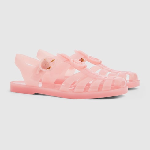 Women's sandal with Double G