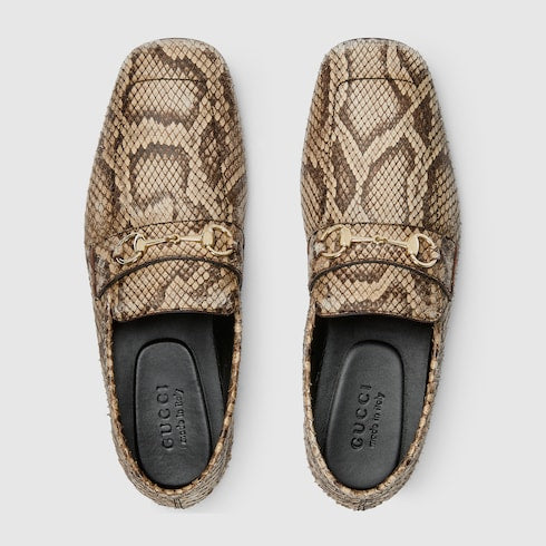 Men's Ragazzo python loafer