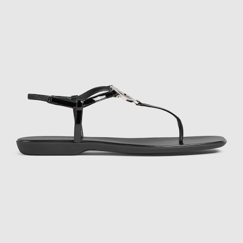 Women's thong sandal with Interlocking G