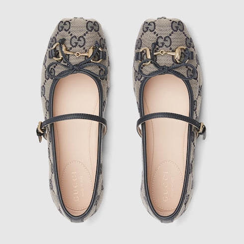 Children's ballet flat with Horsebit