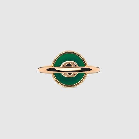 Gucci Interlocking 18k ring