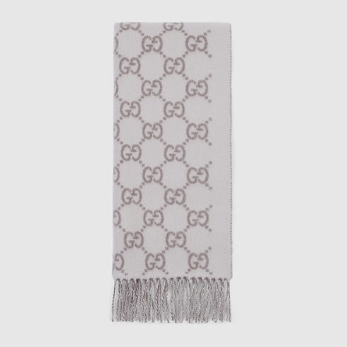 GG cashmere scarf