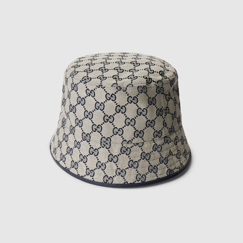 GG cotton canvas bucket hat