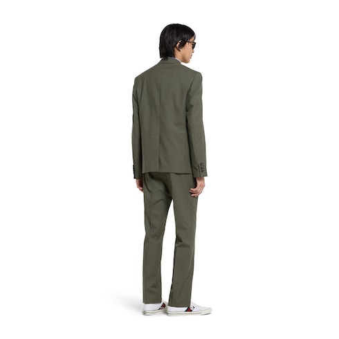 Light wool suit