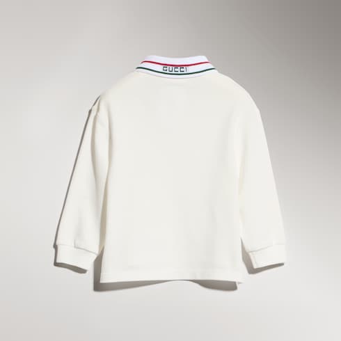 Baby cotton polo shirt