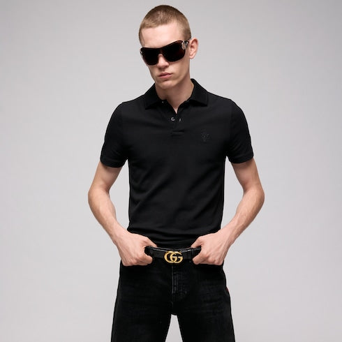 GG Marmont belt with shiny buckle