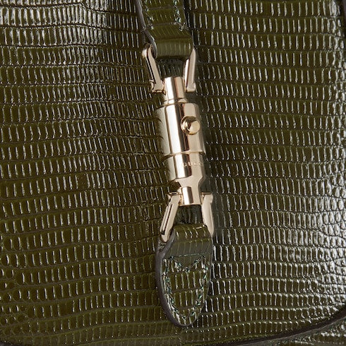 Jackie 1961 lizard mini bag