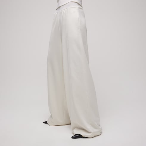 Cotton silk jersey leisure pants