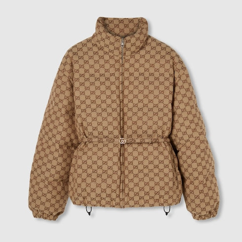 GG canvas bomber jacket