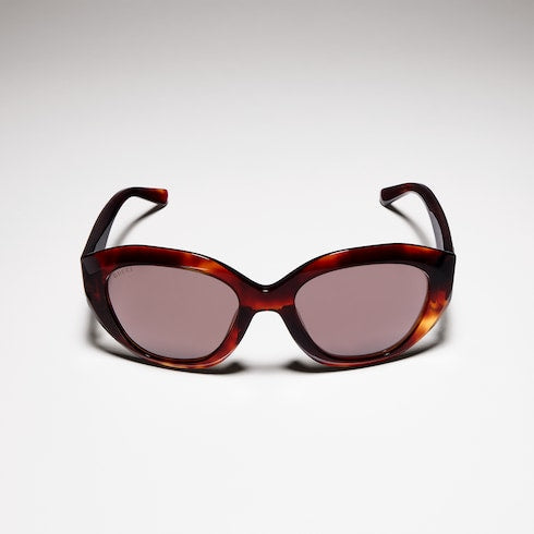 Geometric-frame sunglasses