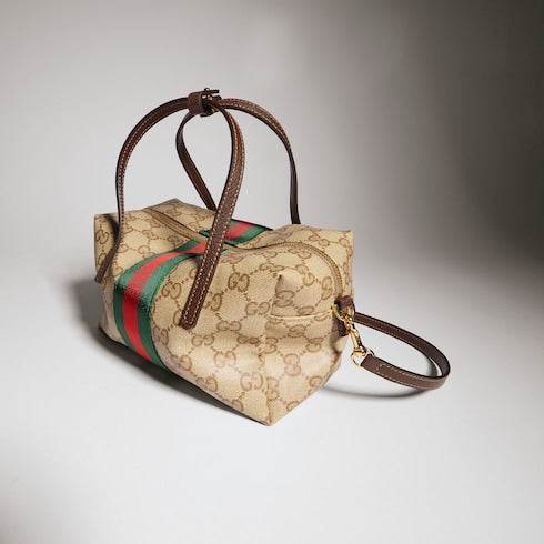 Mini boston bag with Web