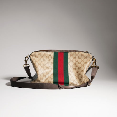 Medium GG crossbody bag with Web