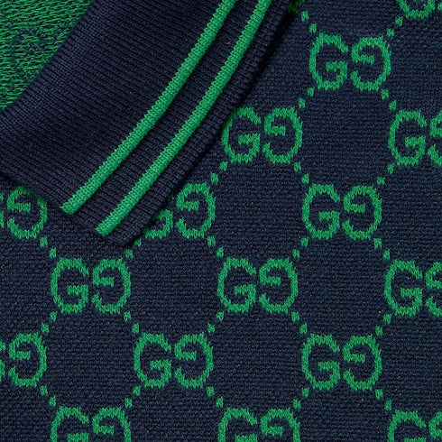 Children's GG cotton polo shirt