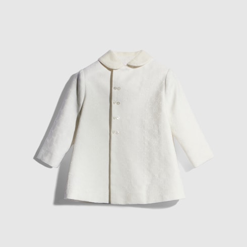 Baby GG canvas coat